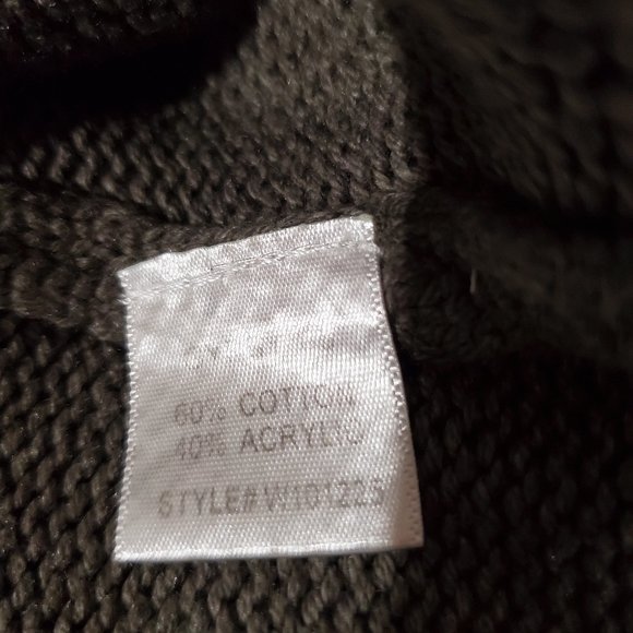 Gypsy 05 Copper Metallic Knit Fitted Long Sleeve Sweater Dress Women's Size M - Picture 8 of 9